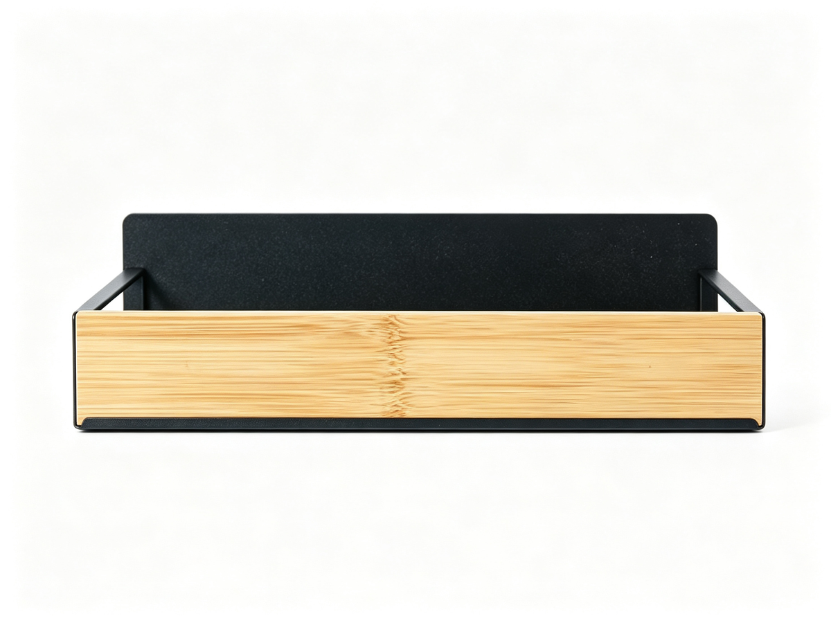 π§ Magnetic Spice Rack | Bamboo & Steel | Kitchen | Home Cooks | Sleek Space-Saver