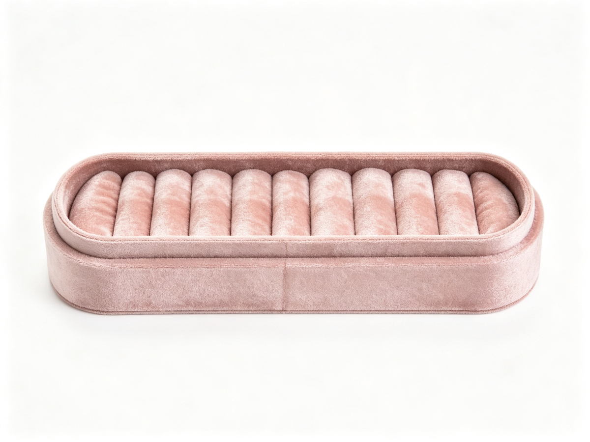π Luxury Essential | Soft Velvet Interior | Jewelry Vanity Storage | Romantic Gift Choice | Elegant Ring Display